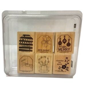 Stampin’ Up! “Tags So Much” Rubber Stamp Set (2006)